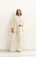 Load image into Gallery viewer, YAYA - Wide Leg Trouser with Tie Waistband - Summer Sand