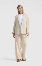 Load image into Gallery viewer, YAYA - Wide Leg Trouser with Tie Waistband - Summer Sand