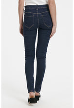 Load image into Gallery viewer, ICHI Erin Jeans Dark Blue