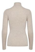 Load image into Gallery viewer, Ichi MAFA Roll Neck Jumper ~ Doeskin Melange
