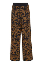 Load image into Gallery viewer, Ichi Meleo Pants ~ Toffee/Black