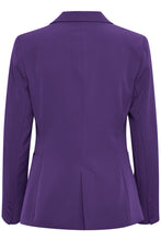 Load image into Gallery viewer, Ichi Lexi Blazer ~ Violet Indigo