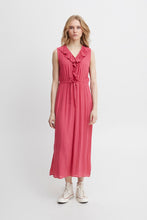 Load image into Gallery viewer, ICHI - Marrakech Sleeveless Dress - Raspberry Wine