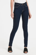 Load image into Gallery viewer, ICHI Erin Jeans Dark Blue