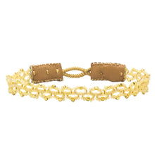 Load image into Gallery viewer, IBU Jewels Cap Queen Bracelet - Beige EG17