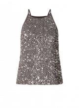 Load image into Gallery viewer, YEST - Pietje Sequin Cami - Grey
