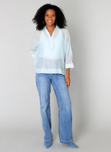 YEST - Gienna Tunic - Pastel Blue