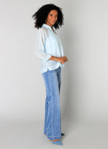 YEST - Gienna Tunic - Pastel Blue