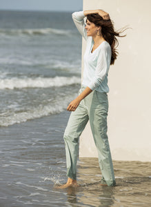 YEST - SaniA Sweater - Pastel Blue