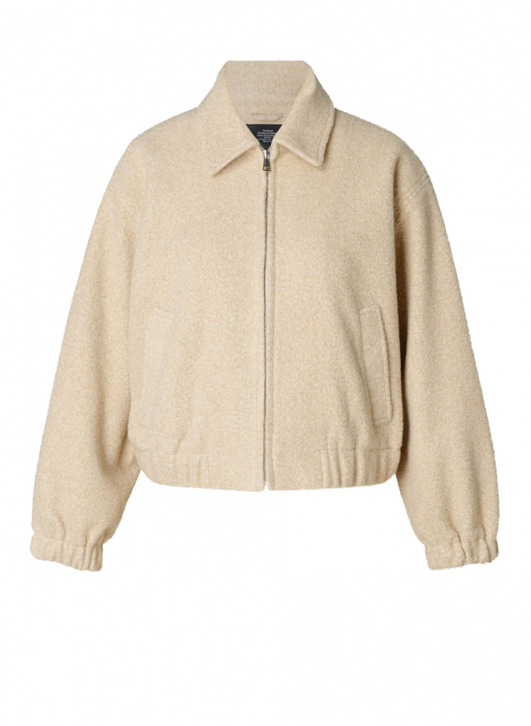 YEST - Zeynep Boucle Jacket - Sand