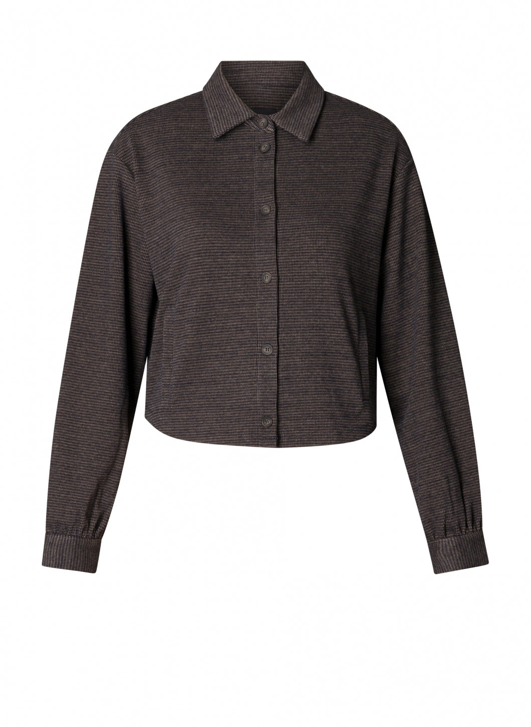 YEST - Naji Jacket - Dark Navy Melange