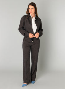 YEST - Naji Jacket - Dark Navy Melange