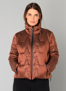 YEST - Zaira Puffa Jacket - Rust