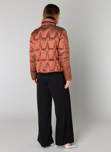 YEST - Zaira Puffa Jacket - Rust