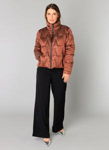 YEST - Zaira Puffa Jacket - Rust