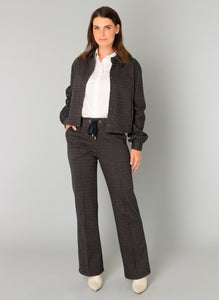 YEST - Nayla Pants - Dark Navy Melange