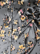 Load image into Gallery viewer, YEST - Betsy Blouse - Steel Grey Floral
