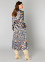 Load image into Gallery viewer, YEST - Bettina Dress - Steel Grey Floral
