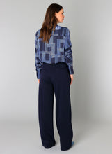 Load image into Gallery viewer, YEST - Bibiana Shirt - Navy/French Blue

