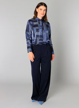 Load image into Gallery viewer, YEST - Bibiana Shirt - Navy/French Blue
