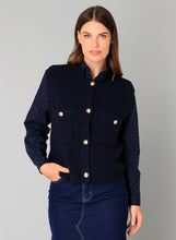 Load image into Gallery viewer, YEST - Brenda Sleeveless Cardigan - Dark Navy
