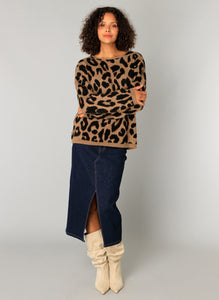 YEST -Clover Jumper - Animal Print