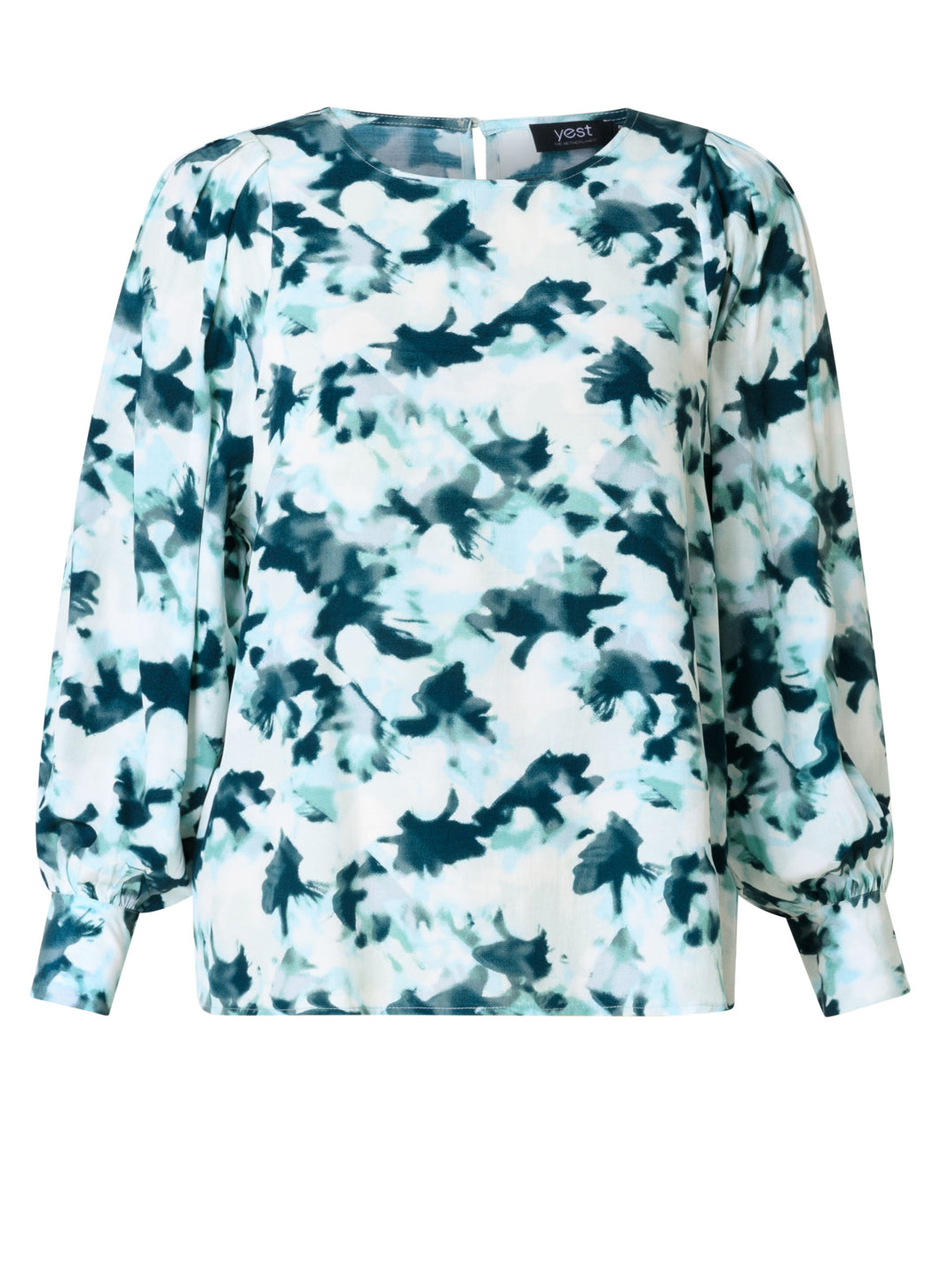 YEST - Demetra Blouse - Mint Multi