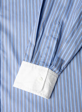 Load image into Gallery viewer, YEST - Benedikte Shirt - French Blue Stripe
