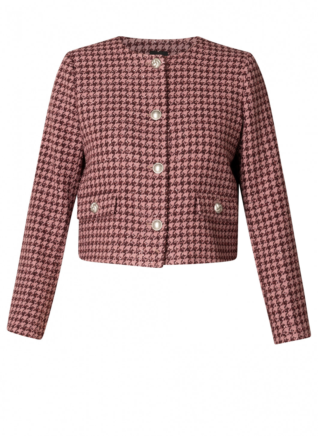 YEST - Blanid Jacket - Dark Rose
