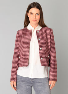 YEST - Blanid Jacket - Dark Rose