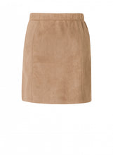 Load image into Gallery viewer, YEST - Carlota Faux Suede Skirt - Soft Taupe
