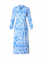 Load image into Gallery viewer, YEST - Puck Shirt Dress - Uniform Blue/Off White
