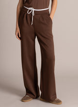 Load image into Gallery viewer, YEST - Sina Pants - Mocca Brown/Off White
