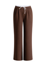 Load image into Gallery viewer, YEST - Sina Pants - Mocca Brown/Off White
