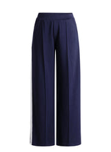 Load image into Gallery viewer, YEST - Ilma Pants - Dark Blue/Off White
