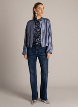 Load image into Gallery viewer, YEST - Kassia Satin Jacket - Faded Blue
