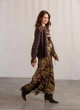 Load image into Gallery viewer, YEST - Uloria Dress - Brown/Olive Green
