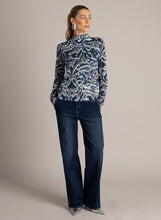 Load image into Gallery viewer, YEST - Uvelia Top - Warm Grey Multi
