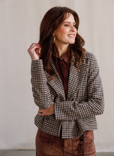 Load image into Gallery viewer, YEST - Ulrika Jacket - Brown/Multi Check
