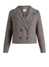 Load image into Gallery viewer, YEST - Ulrika Jacket - Brown/Multi Check
