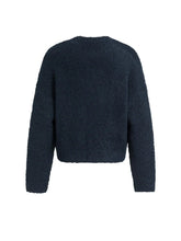 Load image into Gallery viewer, YAYA - Knitted Sweater with Artwork - Cat Black Dessin
