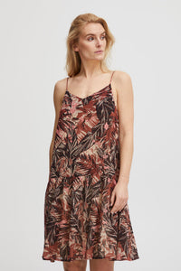 PULZ - Holly Strappy Dress - Tropical