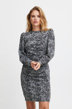 Load image into Gallery viewer, PULZ - Randy Dress - Silver Glitter
