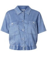 Load image into Gallery viewer, YEST - Kamil Top - Bleach Blue
