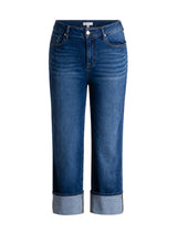 Load image into Gallery viewer, YEST - Stina Jeans - Dark Stone Wash
