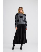 Load image into Gallery viewer, Brave &amp; True - Cosmos Knit - Charcoal
