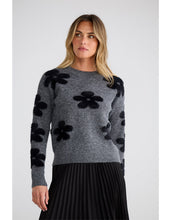 Load image into Gallery viewer, Brave &amp; True - Cosmos Knit - Charcoal
