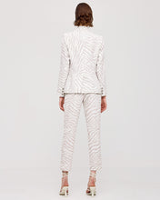 Load image into Gallery viewer, ACCESS - Zebra Print Tailored Blazer - Sand
