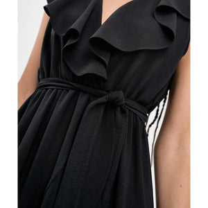 ACCESS - Ruffle Dress - Black