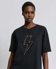 Load image into Gallery viewer, ACCESS - Embellished Tee - Black
